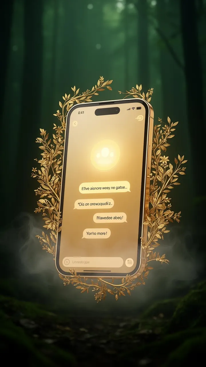 A morning ritual in the Mirror Aura app