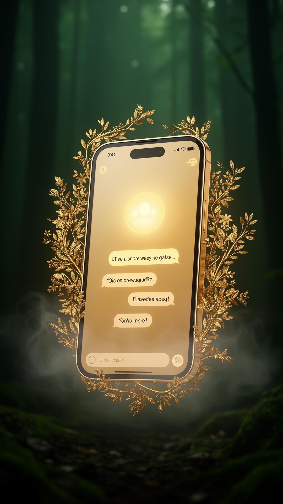A morning ritual in the Mirror Aura app