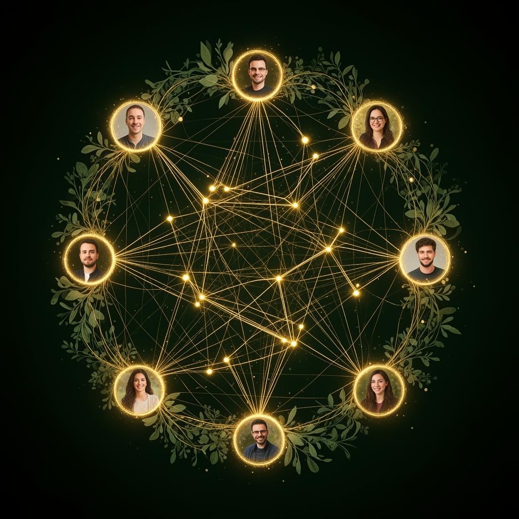 A constellation of people you carry