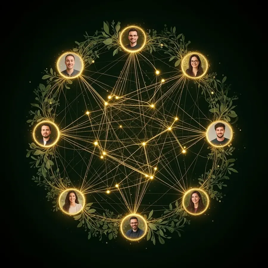 A constellation of people you carry